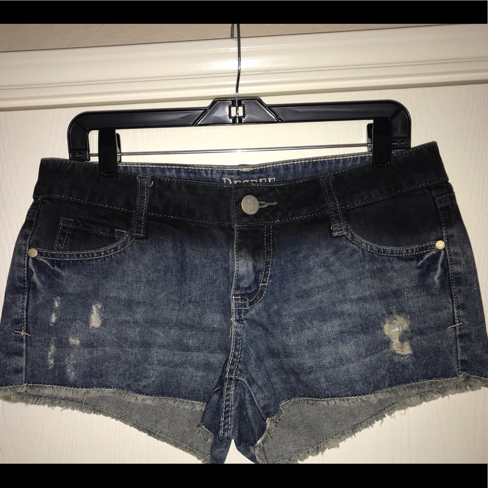 Decree Ombré Black/Dark Blue Shorts
